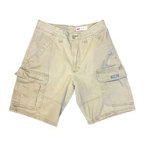 Wrangler Relaxed Fit Cargo Shorts Sz. 30 Khaki Utility